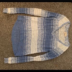 Hollister Lightweight Blue Knit Sweater